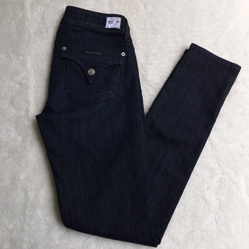 Hudson Collin Skinny Jeans Size 27x30.5"